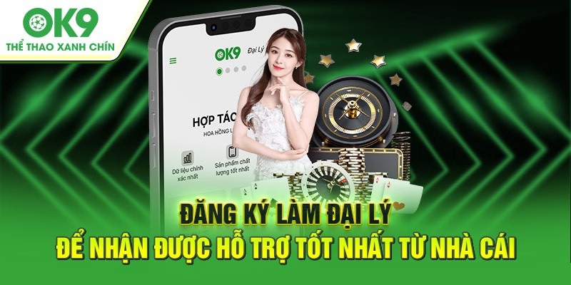 Điểm nhấn của đại lý OK9 chính là chương trình thưởng hoa hồng