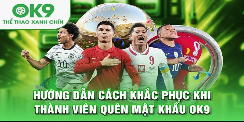 Xử lý khi quên mật khẩu vào tài khoản thành viên